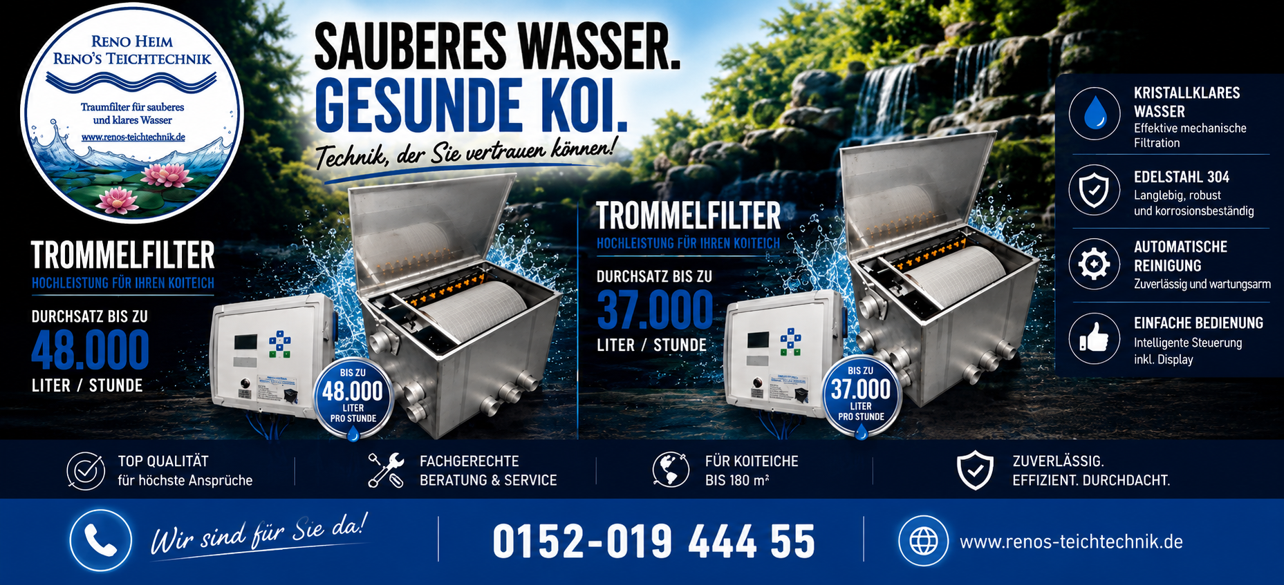 Leistungsbanner